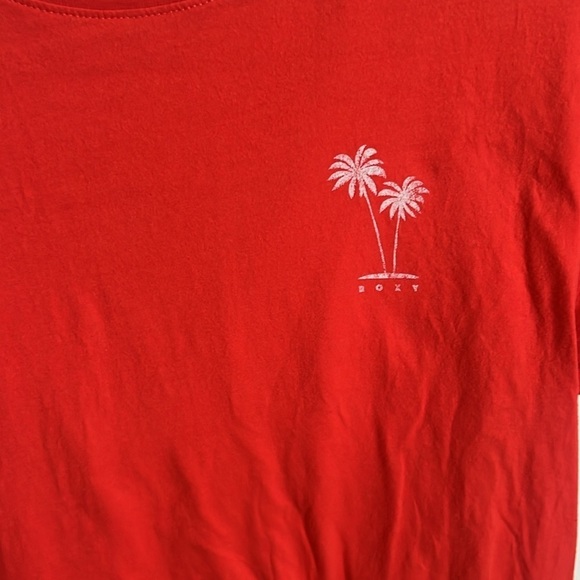 Roxy size medium palm tree graphic t-shirt - Picture 2 of 4